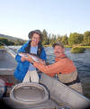 Joann's First steelhead / Rogue River Steelhead Fly Fishing / Rogue River Steelhead Fly Fishing Guide
