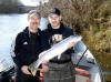 First Steelhead Ben Briscoe / Michael Gorman photo / McKenzie River Fly Fishing Guide