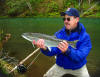 The Guide with a Fish / Siletz River Steelhead /Siletz River Steelhead Guide