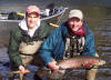 Josh with Mark Morris / Rogue Rver fly fishing guide