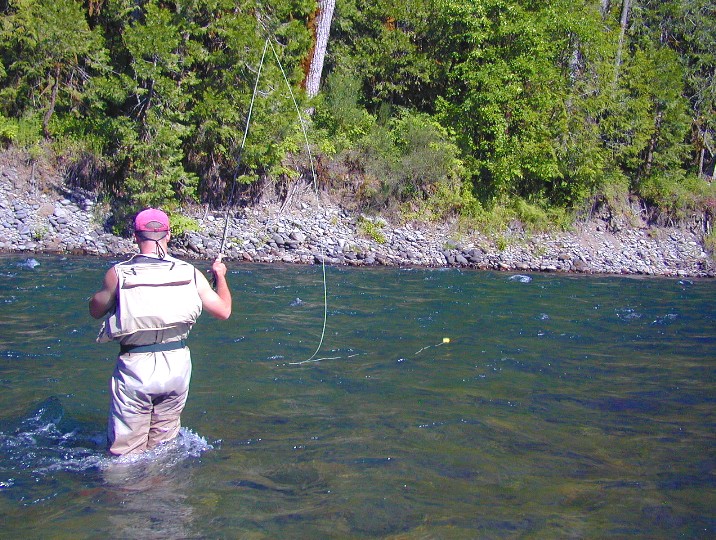 indicator steelhead nymph fishing /  steelhead fly fishing / steelhead fly fishing guide