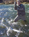 Midstream Battle / Siletz River Guide / Siletz River Fly Fishing Guide