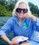 sue o'brien, santiam / trout and steelhead fly fishing / McKenzie River fly fishing guide