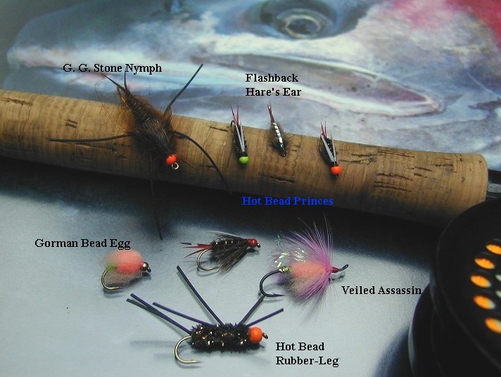 steelhead nymphs /  steelhead fly fishing / steelhead fly fishing guide